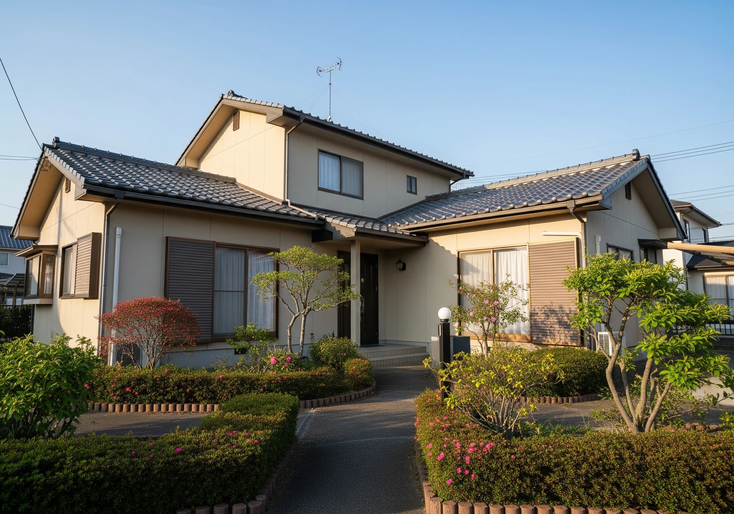 川越市の戸建て外観